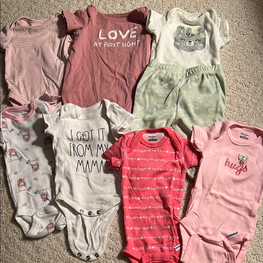 7 onesies